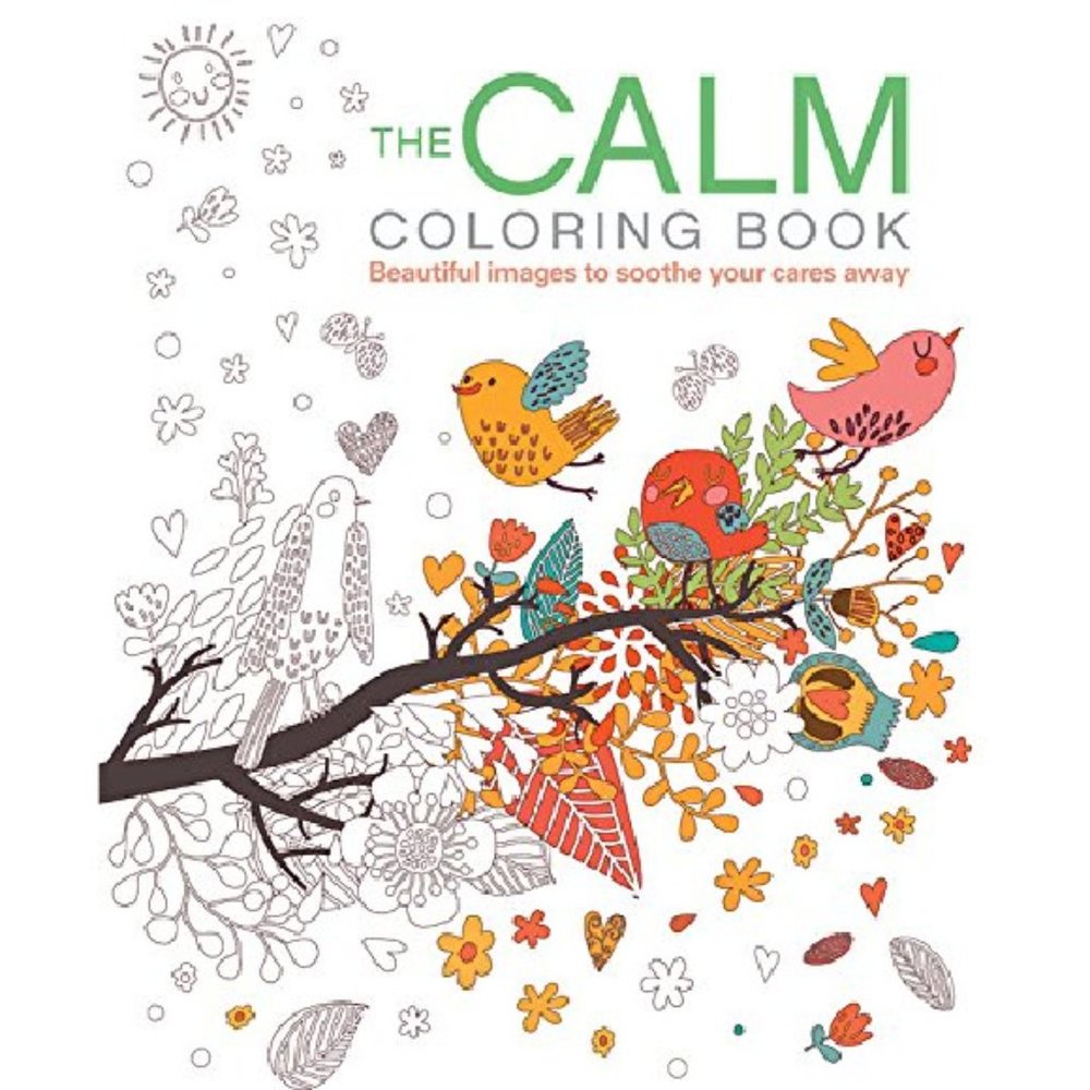 5/$25 - The Calm Coloring Book